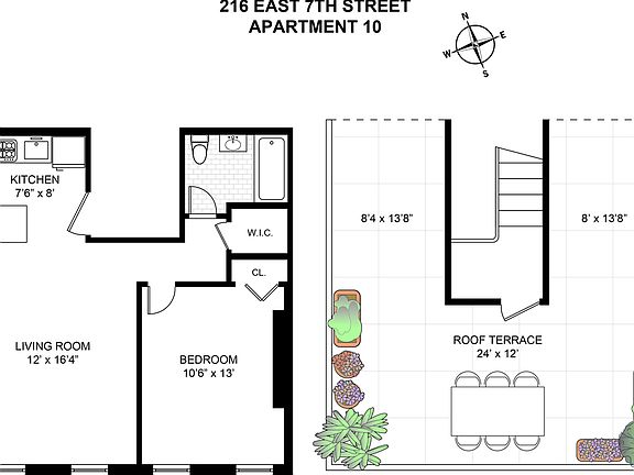 2nd image of 216 E 7th St APT 10