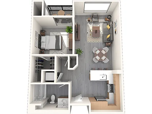 Floor plan Vive on the Park - Seaport