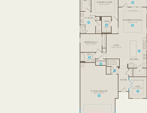 Mainstay Floor Plan, Quick Move-In Home, Floor 1