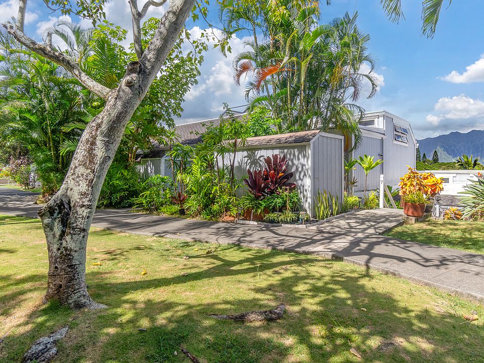 Entrance is down the stairs