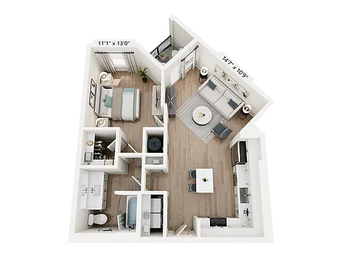 Floor plan A1