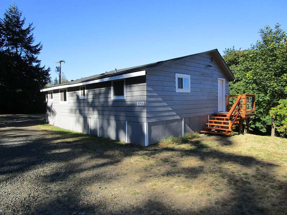 Exterior with new South entry.