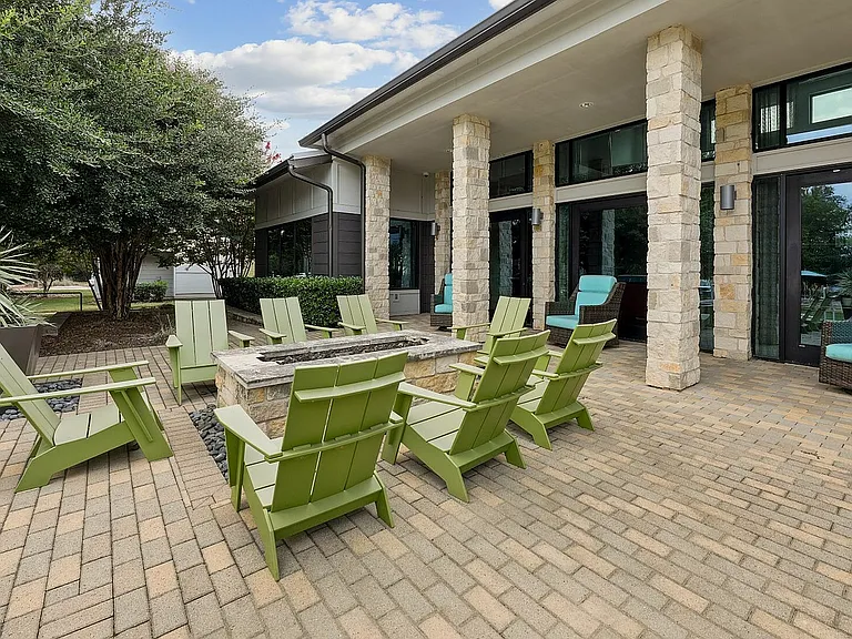 Patio and Firepit Area