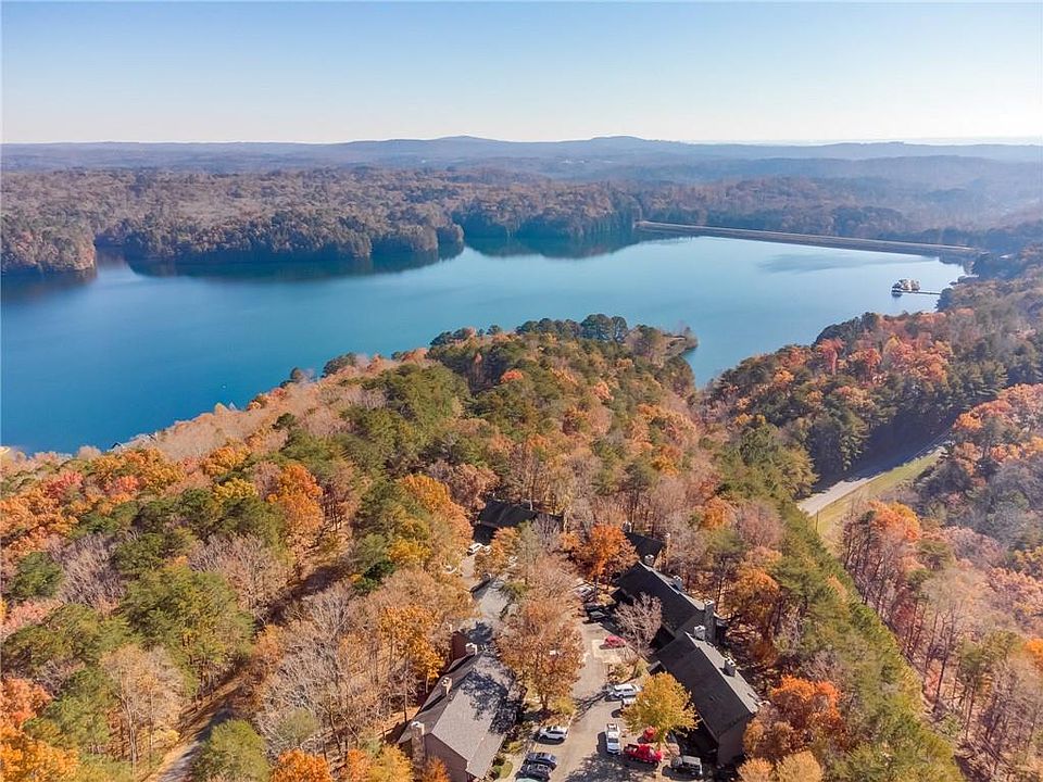 Image 1: Aerial View of Beautiful Lake Arrowhead