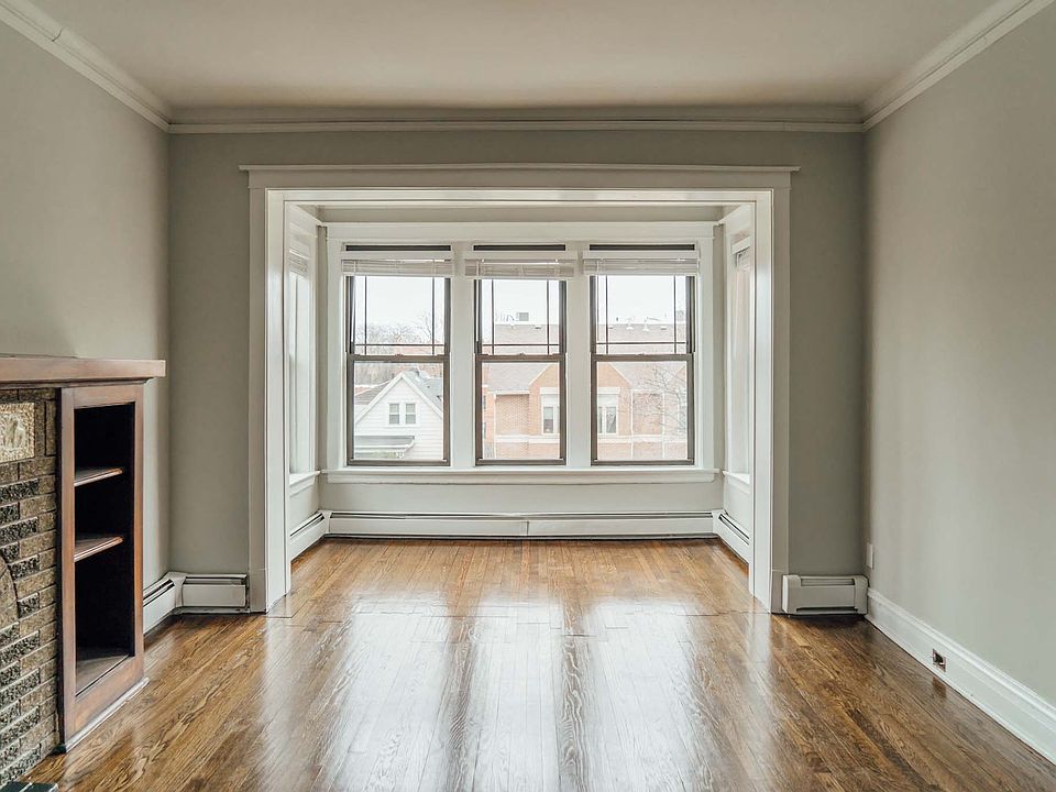 Living Room with Bay Windows