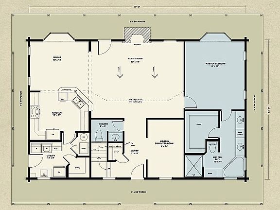 Bottom Floor Plan