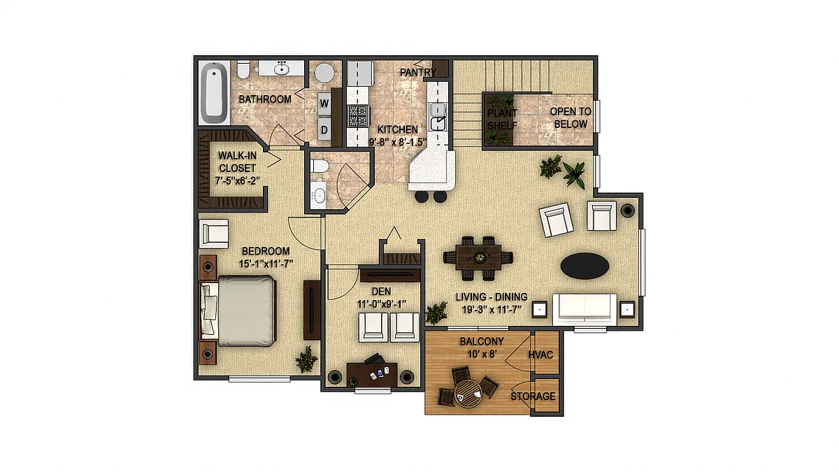Floor plan Cedarwood 2nd Floor
