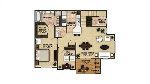 Floor plan Cedarwood 2nd Floor