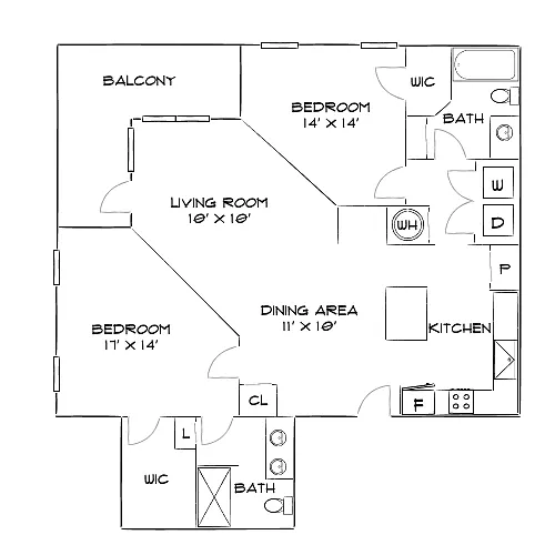 Floor plan Design 2F