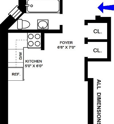 2nd image of 534 E 88th St #2