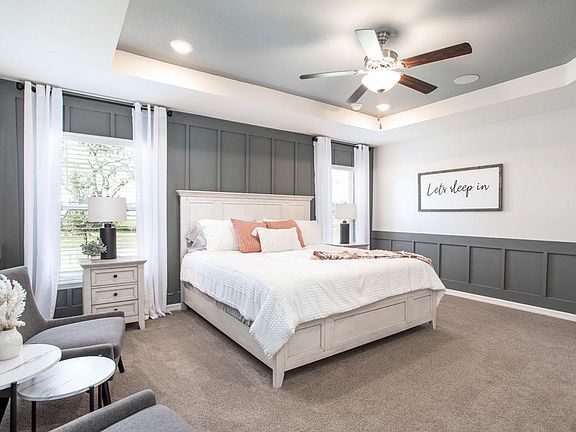 Relax in your spacious and private owners suite - Serendipity home plan by Highland Homes
