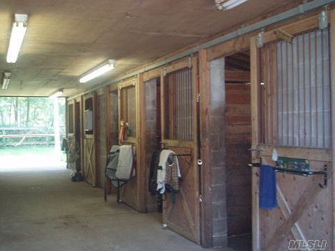 Inside Barn