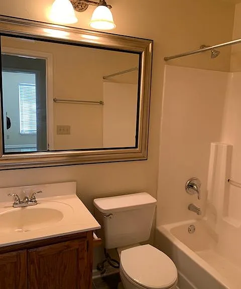 Hallway bathroom