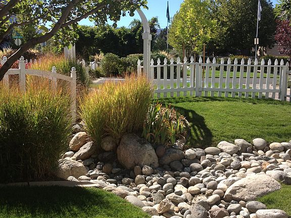 lovely common area gardens