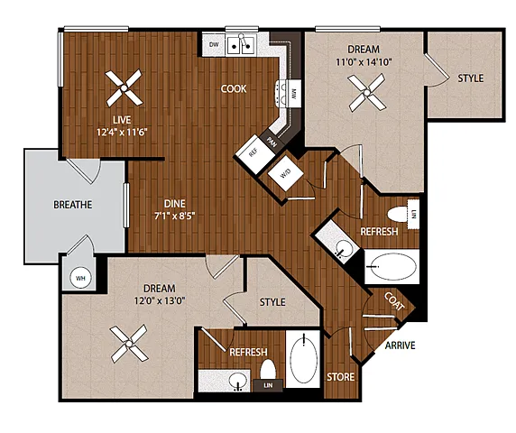 Floor plan B9