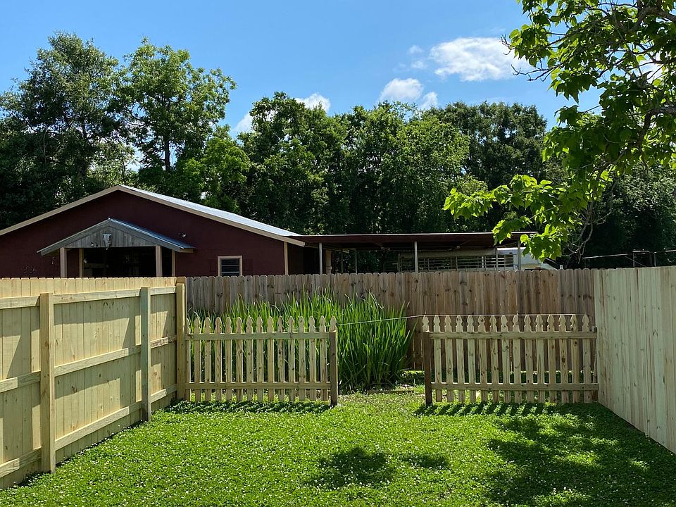 Patio and fenced yard