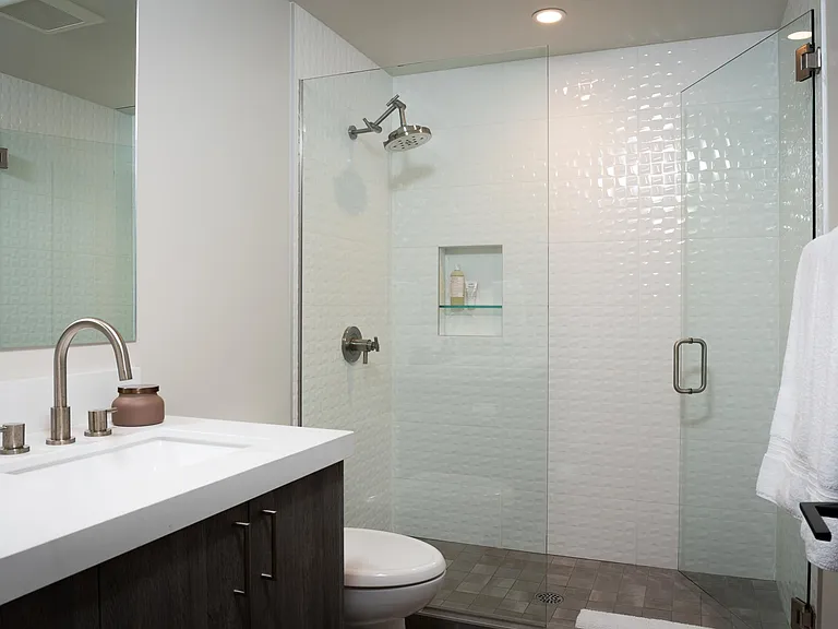 1 of 2 Full sized downstairs Guest bathrooms. Both en suite.