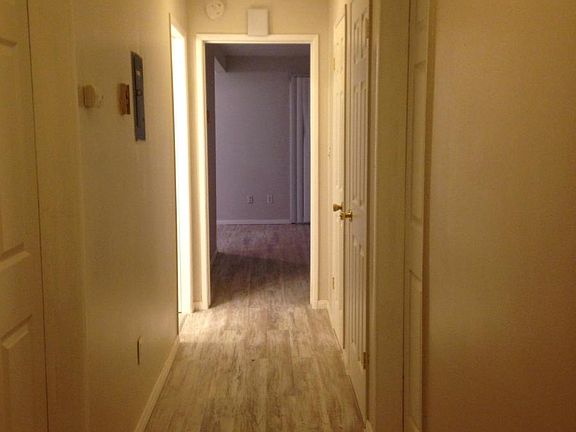 Entrance to bedrooms/living space