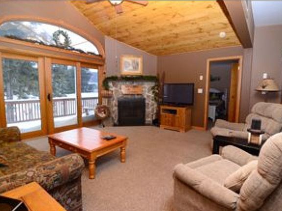 Native stone gas fireplace 