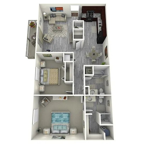 Floor plan The Valentino