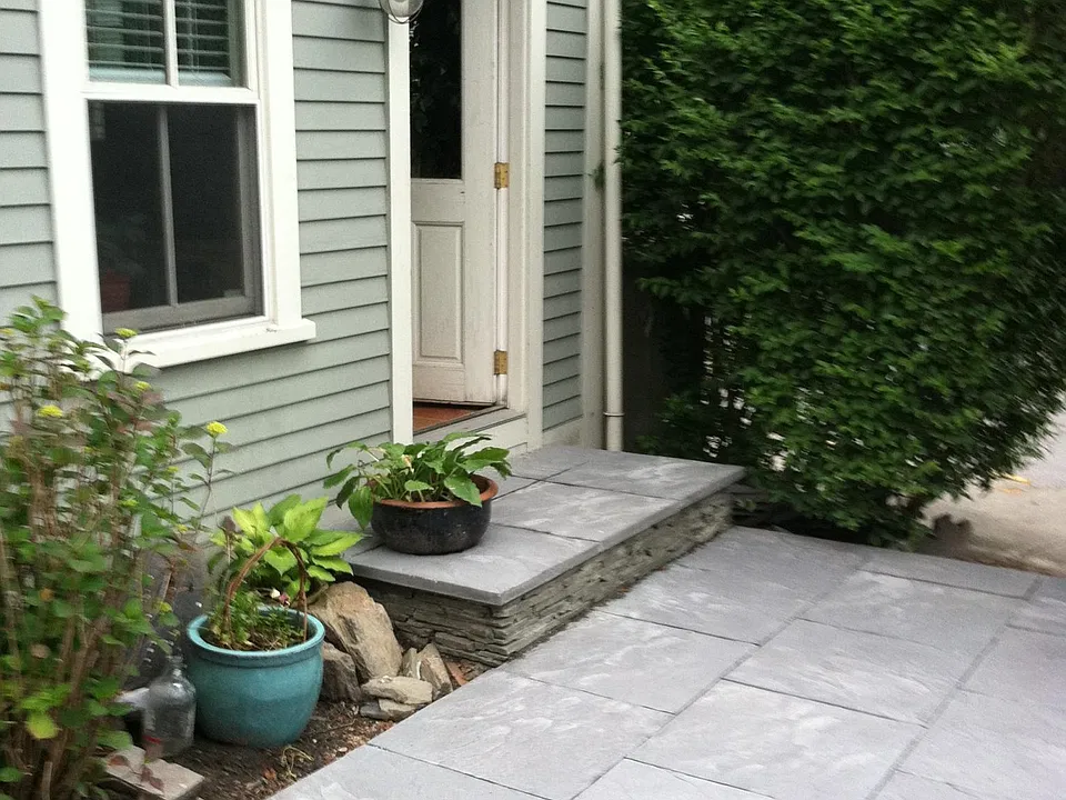 Entrance from the patio!