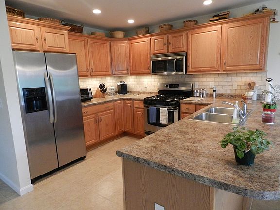 Warm and open kitchen