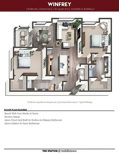 Floor plan Winfrey