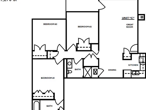 2nd image of 260 Walnut Creek Dr APT F12