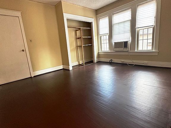View of Living Room from bathroom hallway