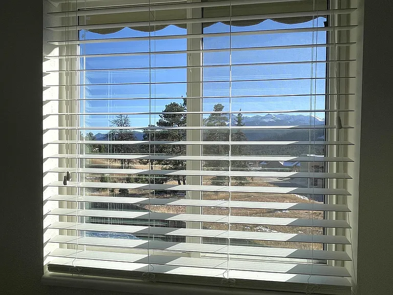 Serene bedroom views