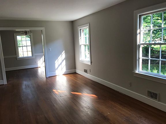 Hardwood floors in living room and dining room (and bedrooms).