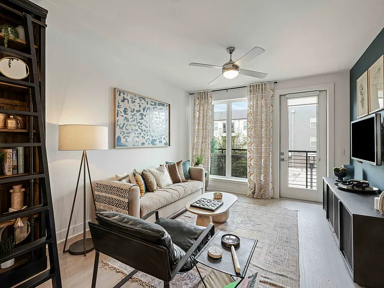 North Building Devon Model Living Area