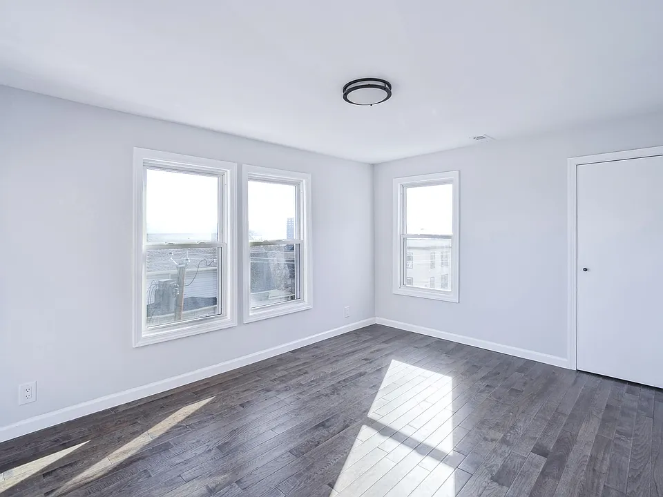 Bedroom with views