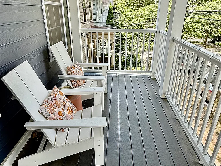 Private balcony