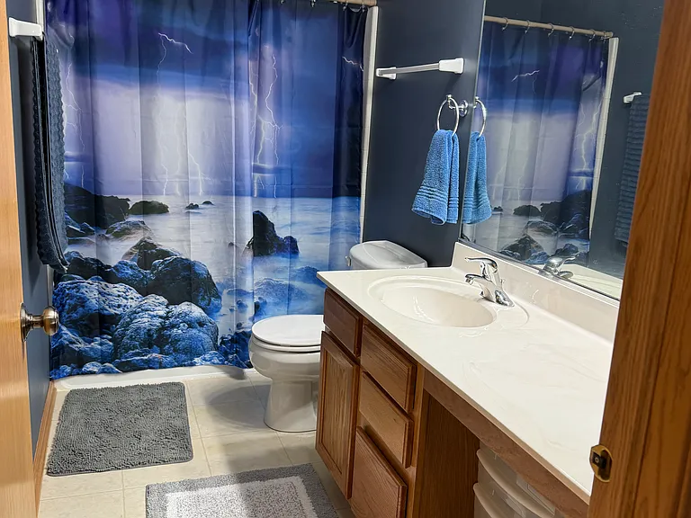 Upstairs bathroom