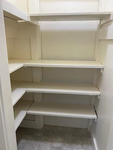 Spacious kitchen pantry