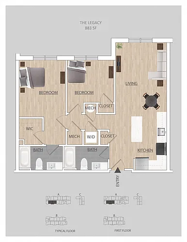 Floor plan The Legacy