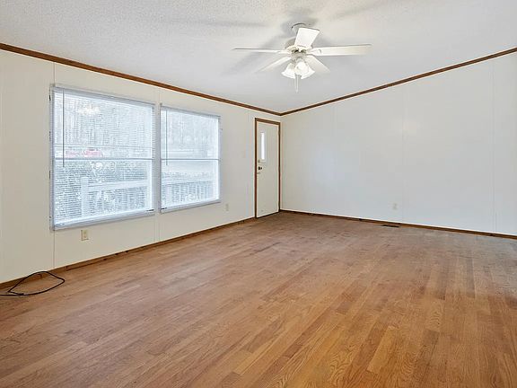 entryway and living room