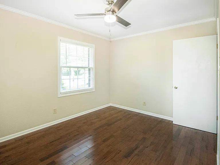 Spacious bedroom #3 with excellent wallspace for furnishings