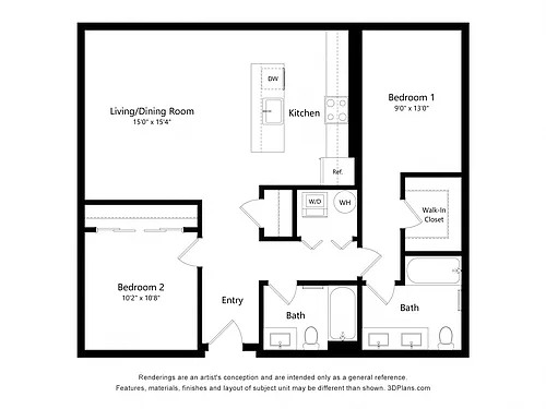 Floor plan B2