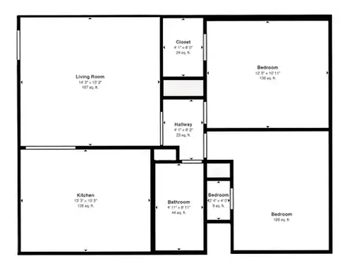 Floor plan 2X1