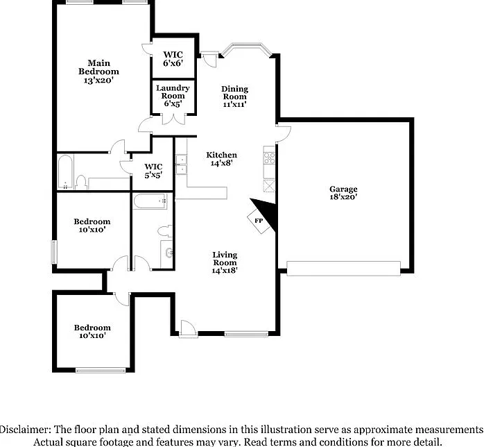3 bed, 2.0 bath, 1448 sqft, $2,710 — Photo 2