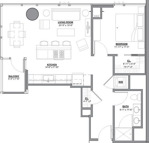 1st image of 1201 N La Salle Dr APT 912