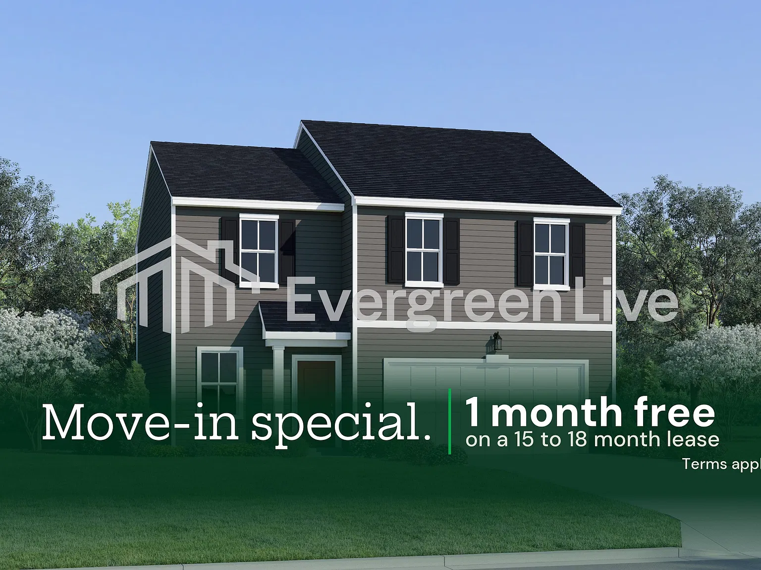 4 bed, 2.5 bath, 1753 sqft, $1,895 — Photo 1