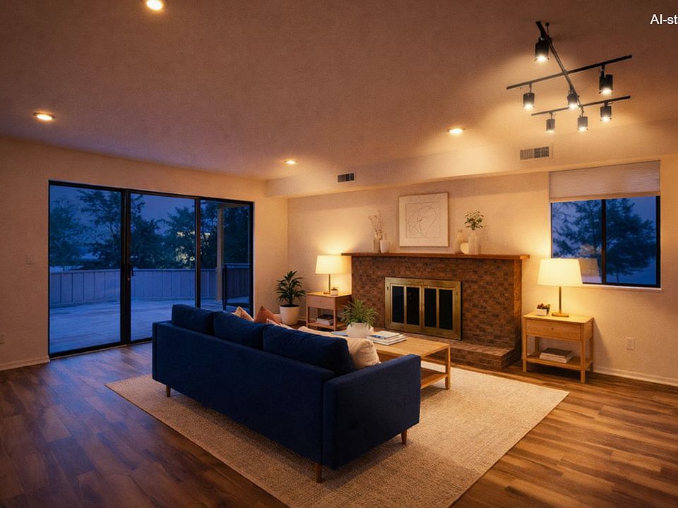 living room, staged