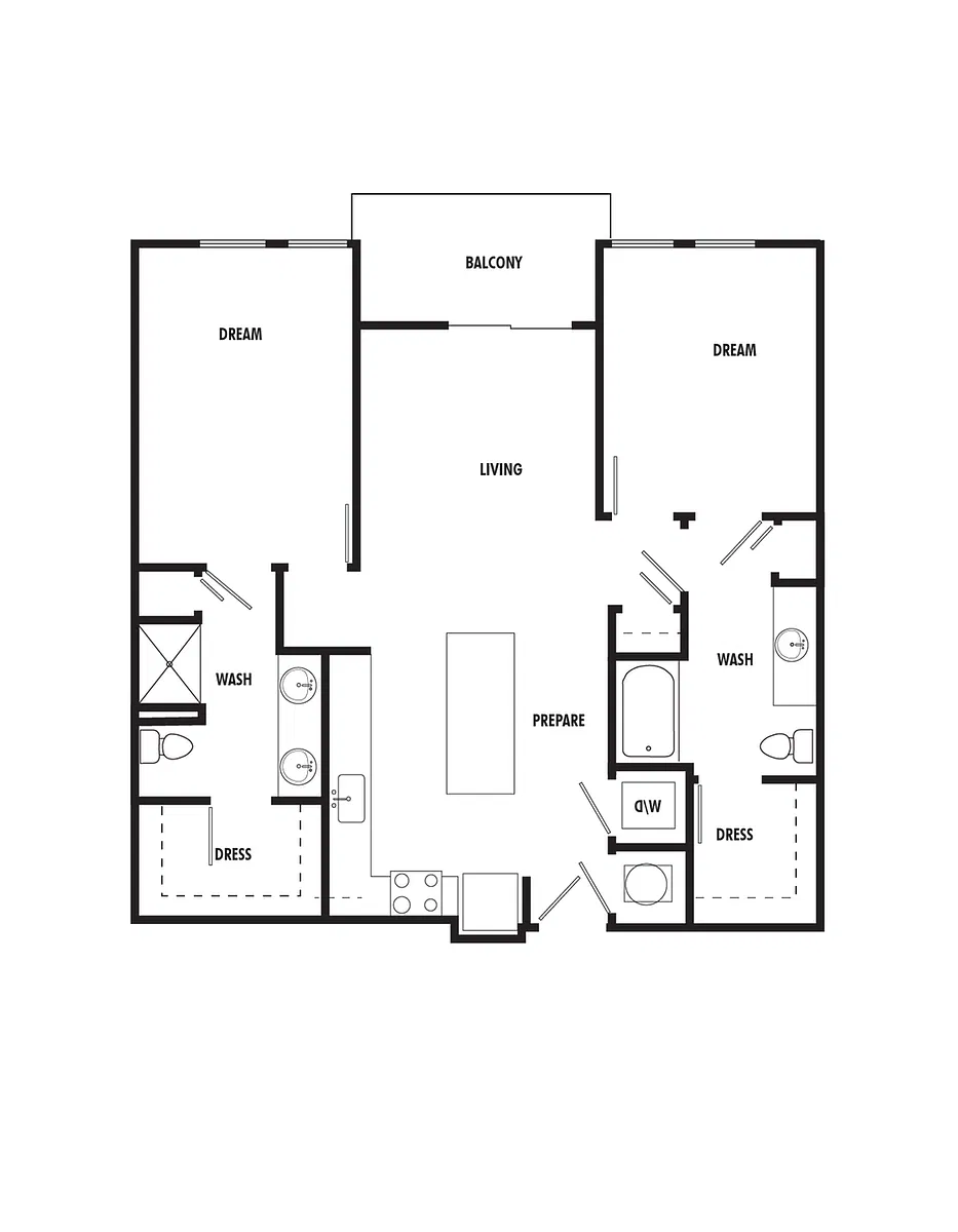 Floor plan B02