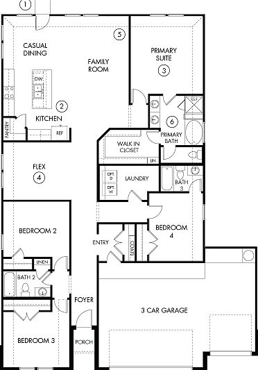 The Henderson (C404) Plan, Massey Oaks - Estate Series, Pearland, TX ...