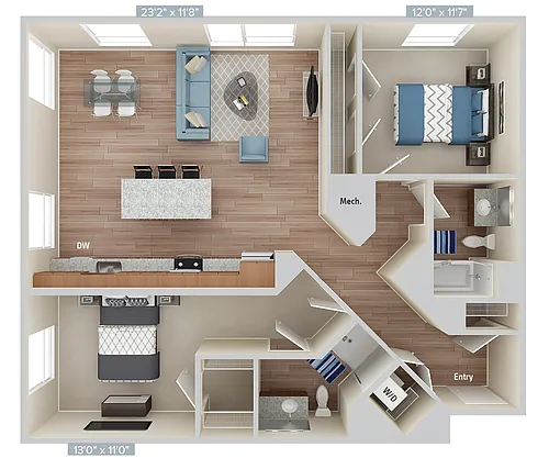 Floor plan 202