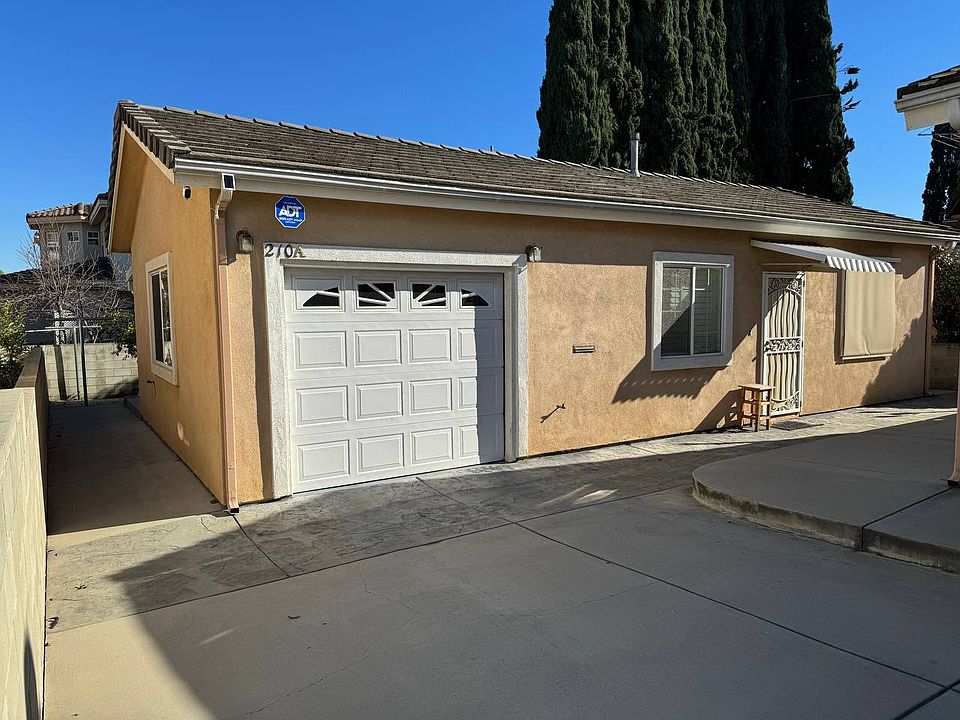 Garage door and Front door