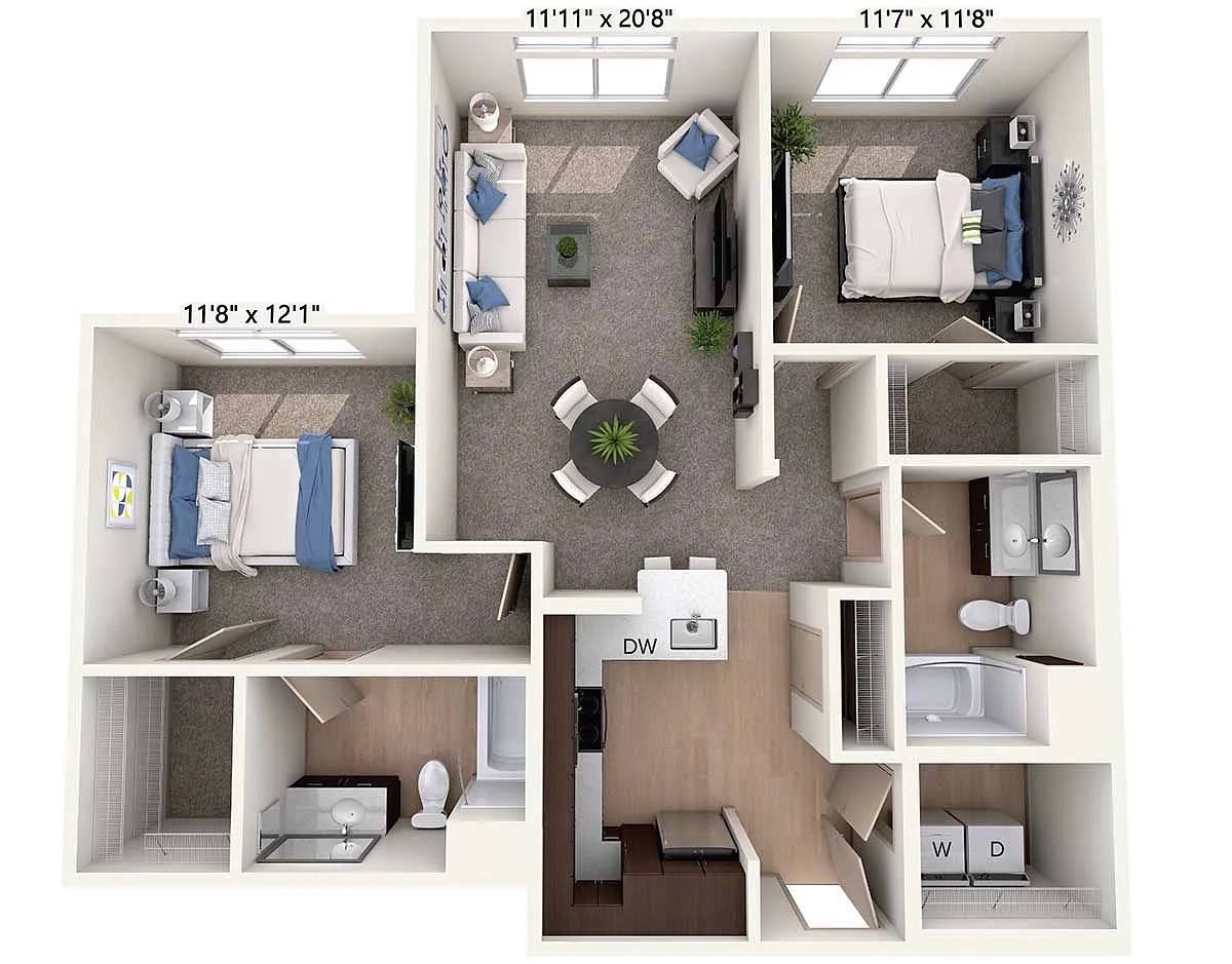 Floor plan B1A